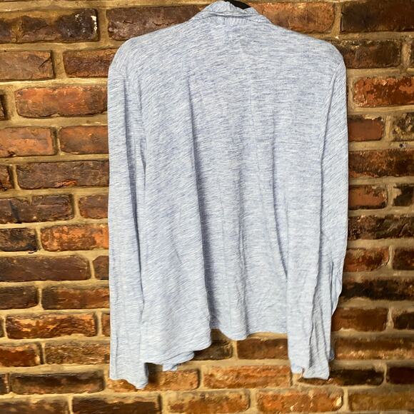 Old Navy Blue Void Gray Open Front Easy Cut Cardigan Sweater Women's Size XXL - Picture 7 of 7
